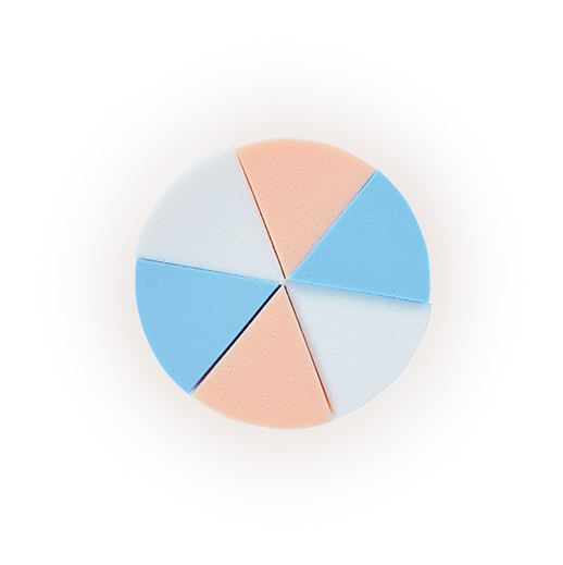 Set di spugne per il trucco 80 mm Quesitos 6 unit&agrave;