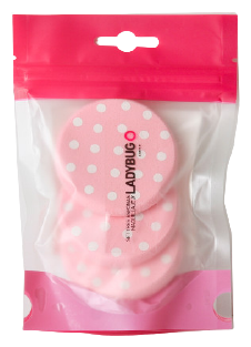 Bifull Set di spugne per trucco Ladybug 3 unit&agrave;