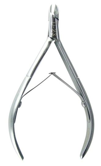 Pinza per cuticole D23 Argento
