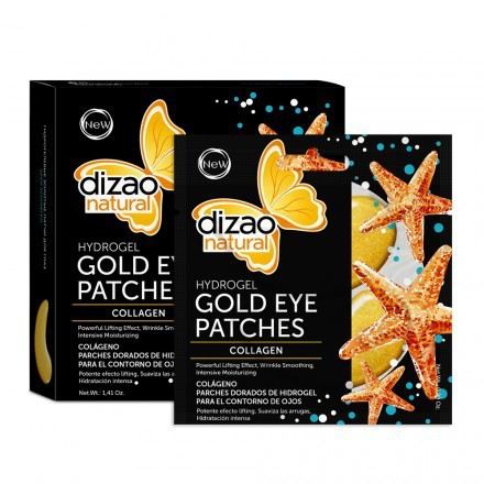 Patch contorno occhi Hydrogel Gold 100% collagene