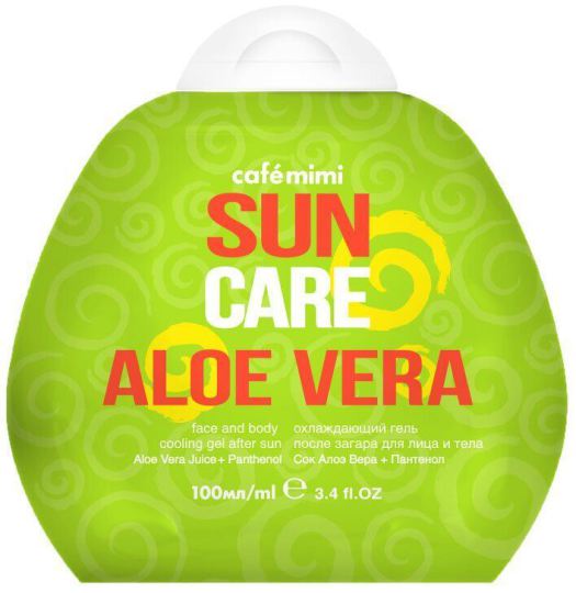 Gel Doposole Rinfrescante Viso e Corpo all'aloe vera 100 ml