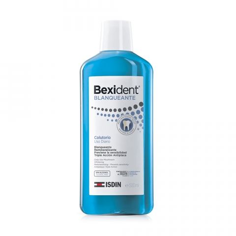Isdin Confezione Bexident Whitening Mouthwash 500 ml + 1 pezzo