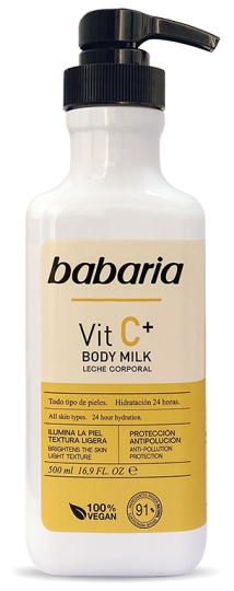 Latte corpo alla vitamina C 500 ml