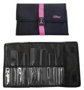 Set 9 pettini professionali neri