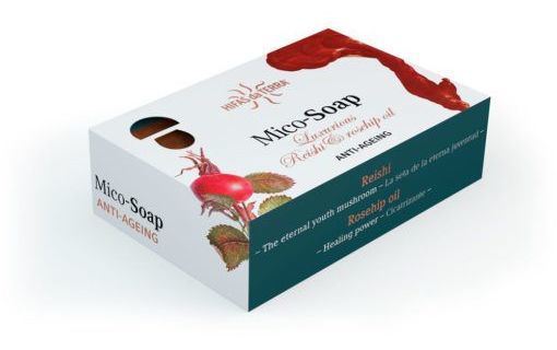 Sapone Reishi e olio di rosa canina biologico Sapone Reishi e olio di rosa canina biologico