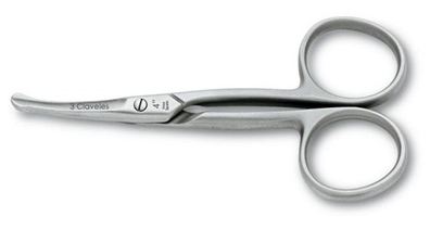 Forbici per bambini in acciaio inox curvate da 4"