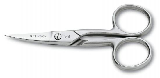 Forbici da manicure curvate 4"