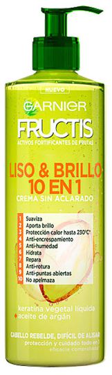 Fructis Smooth & Shine 10 In 1 Crema Senza Risciacquo 400 ml Fructis Smooth & Shine 10 In 1 Crema Senza Risciacquo 400 ml