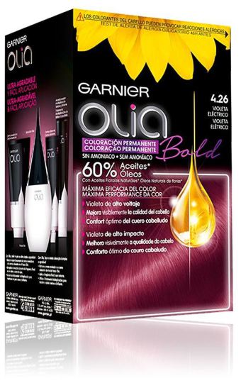 Tinta Olia Colore permanente #4,26 Viola elettrica Tinta Olia Colore permanente #4,26 Viola elettrica