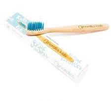Bamboo Kids Toothbrush - Blue