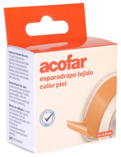 Tessuto in Gesso Colore Pelle 5x2,5 cm Tessuto in Gesso Colore Pelle 5x2,5 cm
