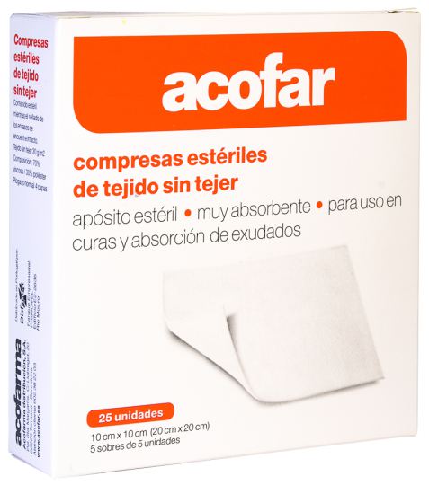 Sterile Comprime 25 unità Sterile Comprime 25 unità