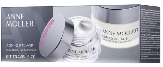 ADN40 Belage Travel Crema Rigenerante Spf15 Set 50 ml + Mini 15 ml
