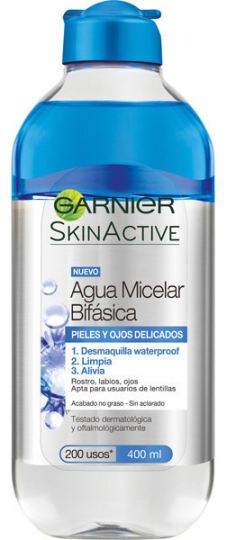 Garnier SkiActive Acqua Micellare Sensitive per Pelli Sensibili 400 ml