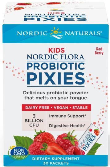 Bambini Nordic Flora Probiotic Pixies 30 pacchetti