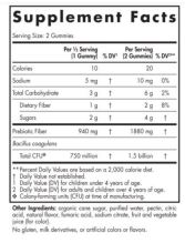 Gummies Bambini probiotici 60 Gummies
