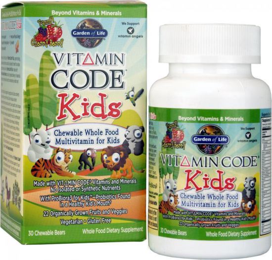 Vitamin Code Kids Multivitamin Cherry Berry 30 orsetti masticabili