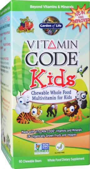 Multivitamin masticabile intero dell'alimento masticabile dei bambini di codice di vitamina per 