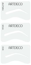 Modelli di sopracciglia in 3 diverse forme
