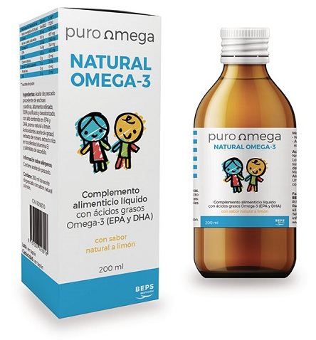Omega-3 naturale per bambini 200 ml Omega-3 naturale per bambini 200 ml