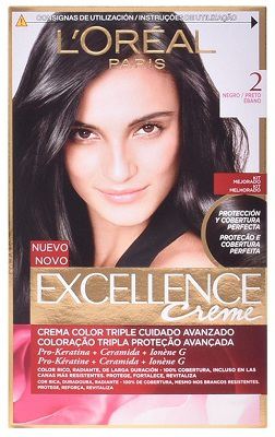 Permanent Creme Color Excellence # 2-Nero