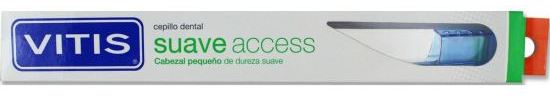 Vitis Vitis Access Pack Spazzolino adulto molle + di Apple 15 Ml