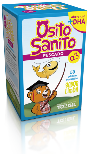 Teddy Sanito Omega pesce Gelatina marzo 50 Mast.