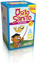 Teddy Sanito Omega pesce Gelatina marzo 50 Mast.