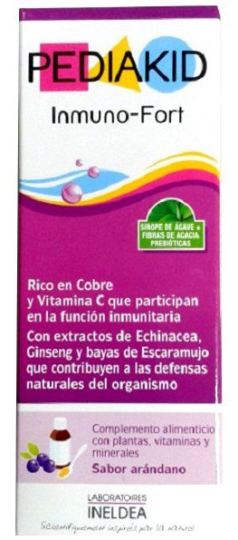 Fortificante Pediakid Immune Syrup 125ml.