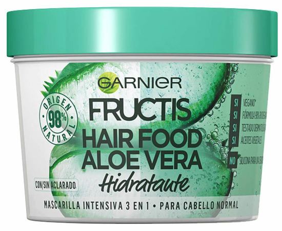 Fructis Hair Food Aloe Aloe Maschera Idratante 390 ml