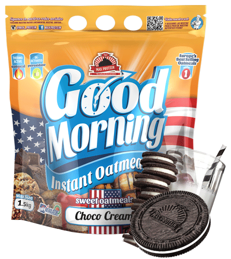 MAX Protein Farina d'avena istantanea Good Morning 1,5 kg