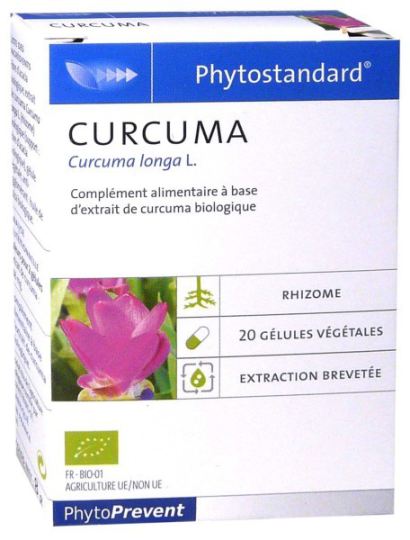 Curcuma Fito-standard 20 Capsule