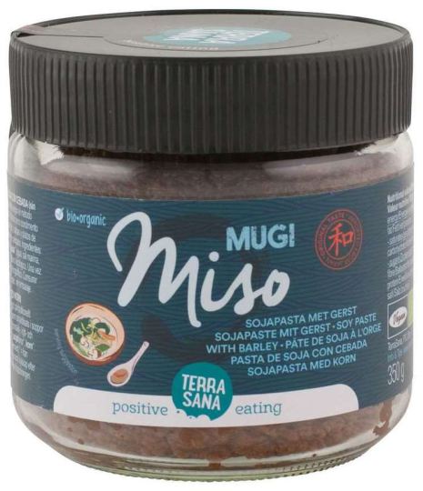 Pasta di soia non pastorizzata Mugi Miso con esca Pasta di soia non pastorizzata Mugi Miso con esca