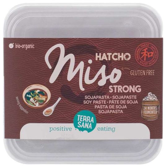 Hatcho Miso Strong Pasta di soia non pastorizzata non pastorizzata Hatcho Miso Strong Pasta di soia non pastorizzata non pastorizzata