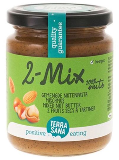 Terrasana 2Mix, crema di nocciole e mandorle 250gr