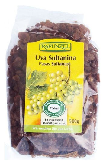 Uva sultanina biologica 500 gr Uva sultanina biologica 500 gr