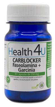 Carbobloccante Faseolamina + Garcinia 550 mg 30 Capsule