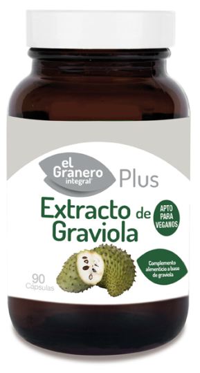 Estratto di Graviola 90 capsule 510 milligrammi Estratto di Graviola 90 capsule 510 milligrammi