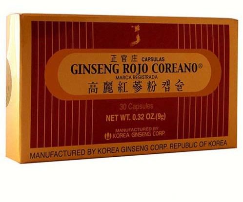 Ginseng Rojo Coreano Ginseng Rojo Coreano
