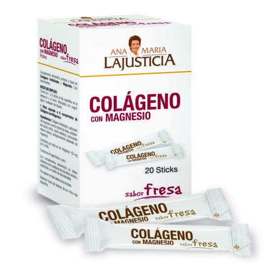 Collagene con Magnesio al gusto di fragola 20 Compresse