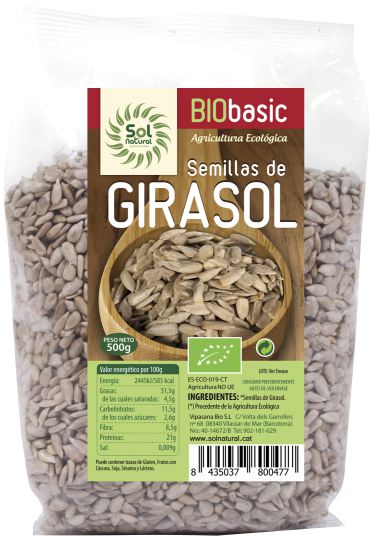 SEMI DI GIRASOLE BIO SOLNATURAL SEMI DI GIRASOLE BIO SOLNATURAL