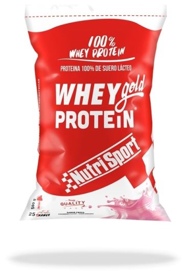Sacchetto di fragole proteiche Whey Gold 500 gr Sacchetto di fragole proteiche Whey Gold 500 gr