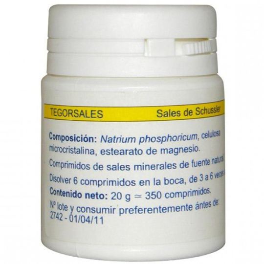 Laboratorios Tegor Natrium-Sulf.d6 Tegorsales (n. 10)