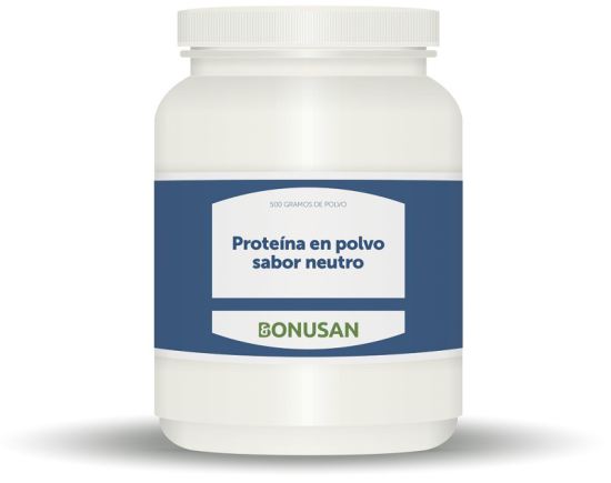 Polvere neutra al gusto di proteine