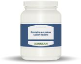 Polvere neutra al gusto di proteine