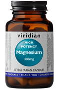 Magnesio ad alta potenza 300 mg 30 capsule vegetariane