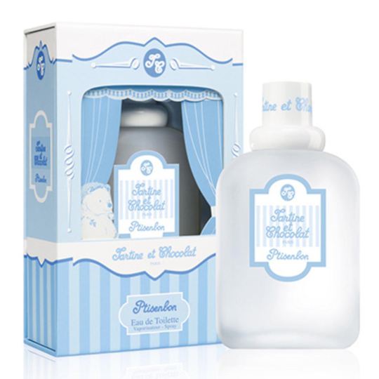 Eau de Toilette al cioccolato blu tartine