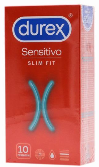 Preservativi Sensitive Slim Fit 10 unità