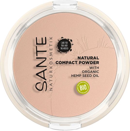 Sante Polvere compatta naturale 03 Miele caldo 9 gr