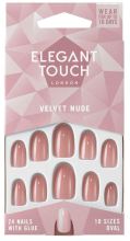 Unghie finte velvet nude 24 unità